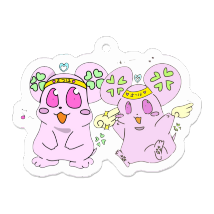 アクリルキーホルダー - 50 x 50 (mm)