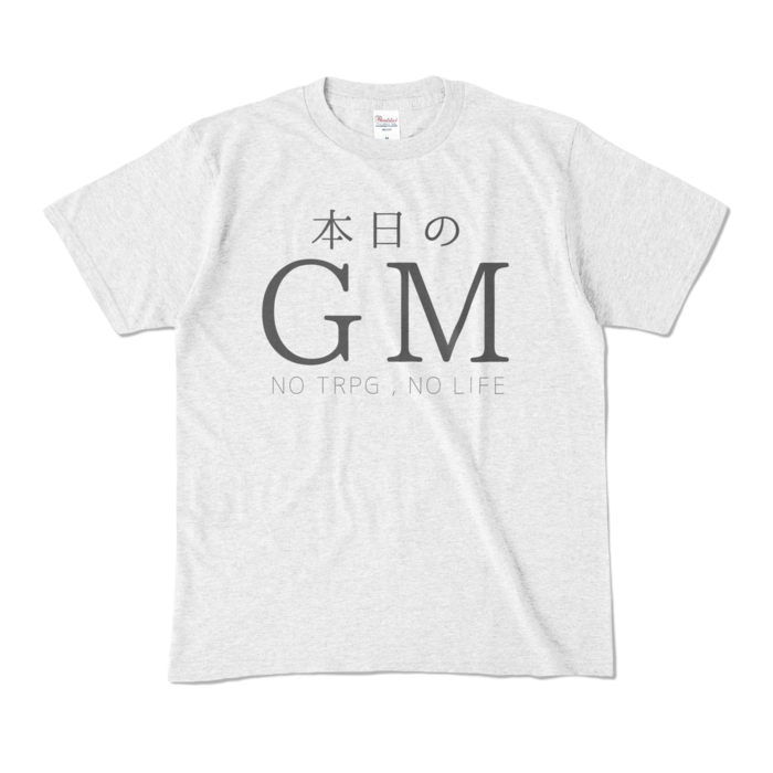 カラーTシャツ - M - アッシュ