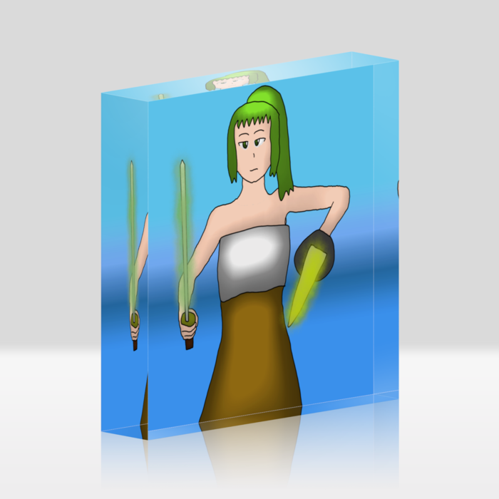 アクリルブロック - 100x100mm