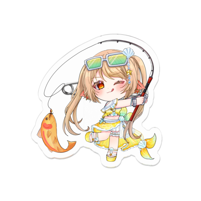 アクリルバッジ - 50 x 50 (mm)