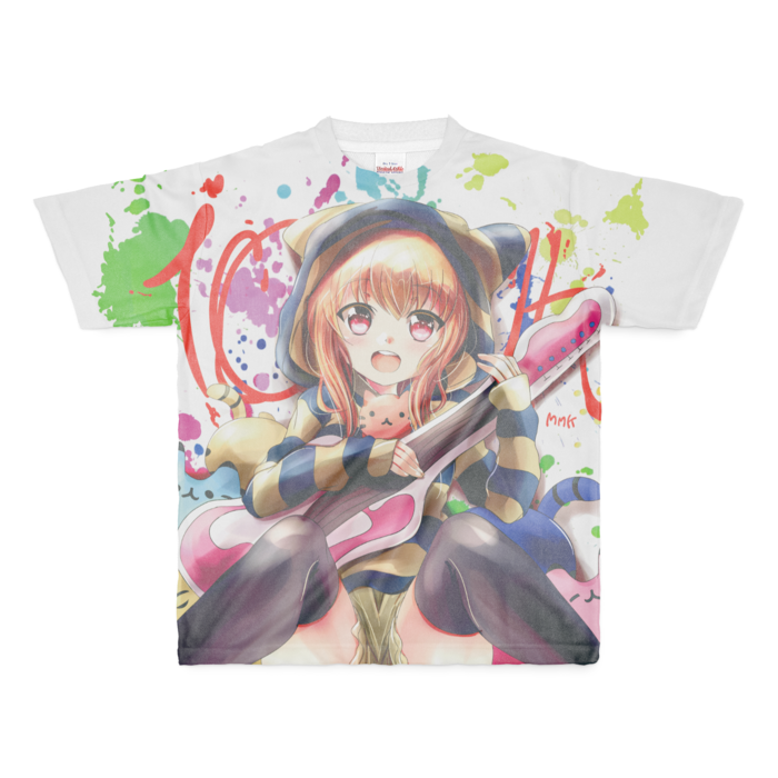 フルグラフィックTシャツ - M - 正面印刷のみ