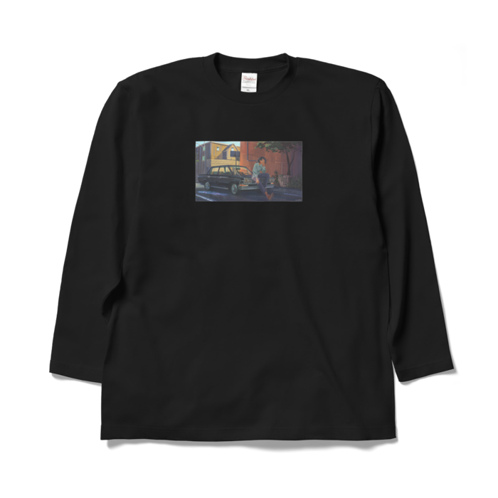 ロングスリーブTシャツ - XL - ブラック