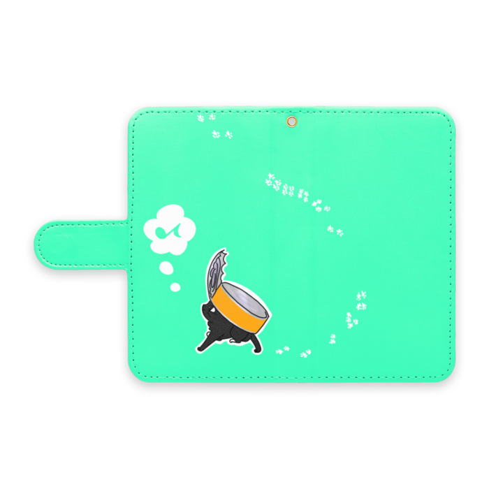 手帳型Androidケース - S - ストラップ穴 あり