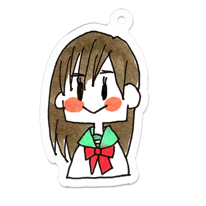 アクリルキーホルダー - 50 x 50 (mm)