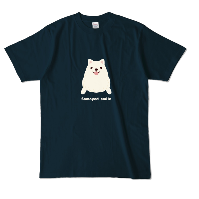 カラーTシャツ　紺色　L