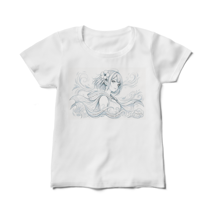 レディースTシャツ - M - 白(1)