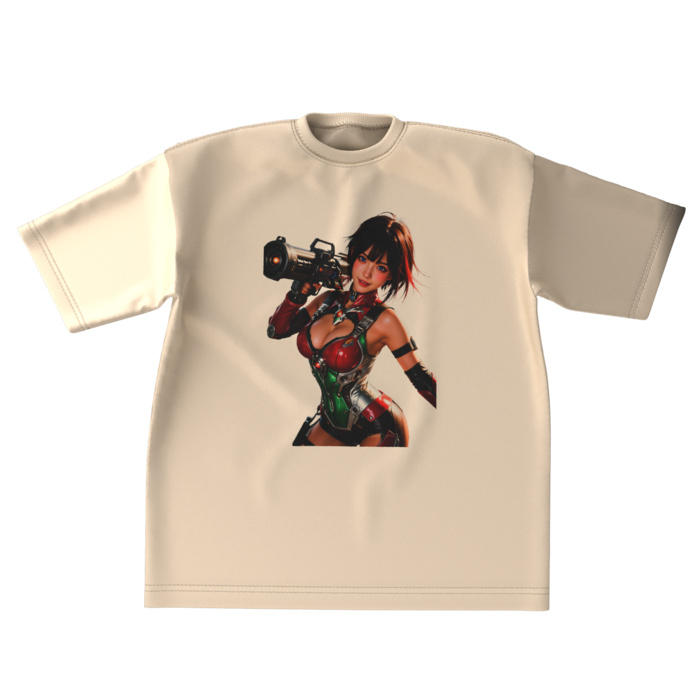 ビッグシルエットTシャツ - XL - 正面