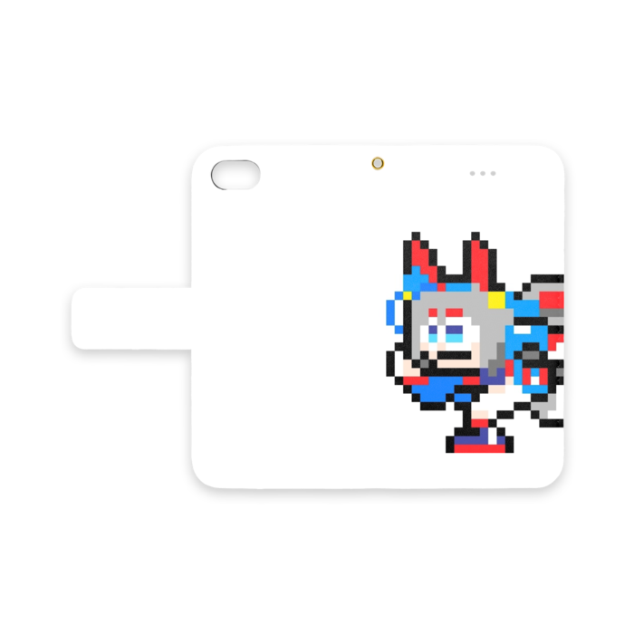 手帳型iPhoneケース - iPhone 8 / 7 / SE(第2世代) - ストラップ穴 あり
