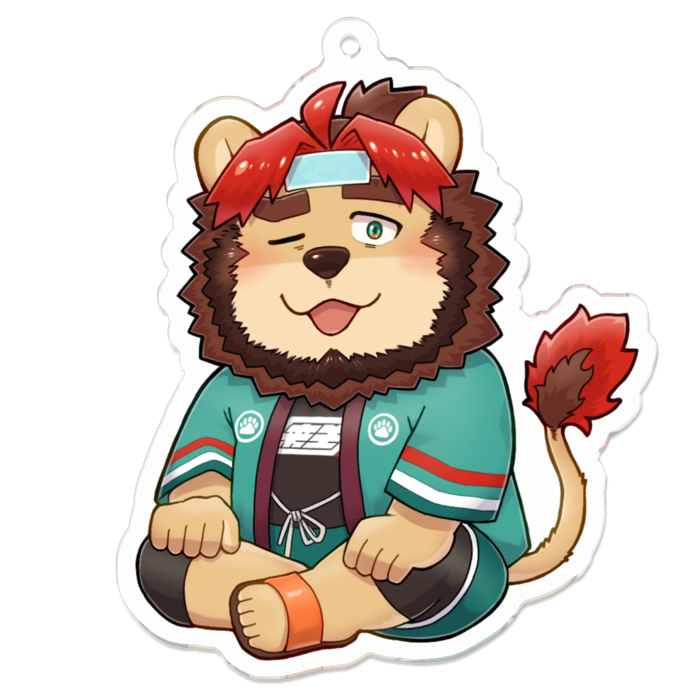 アクリルキーホルダー - 70 x 70 (mm)