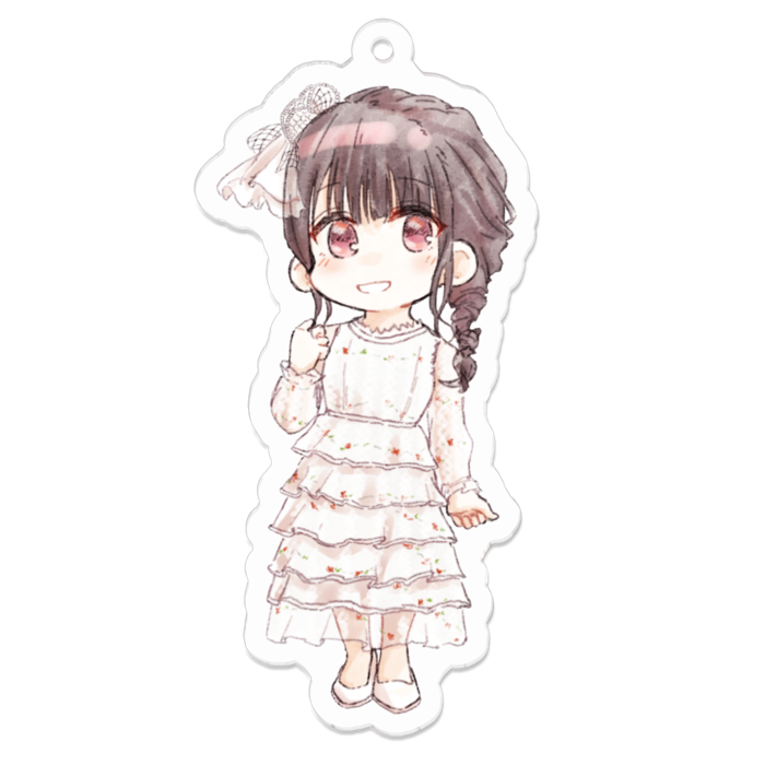 アクリルキーホルダー - 70 x 70 (mm)