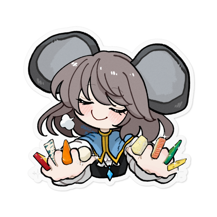 ステッカー - 100 x 100 (mm)