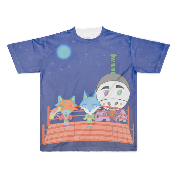 フルグラフィックTシャツ - XL - 両面印刷