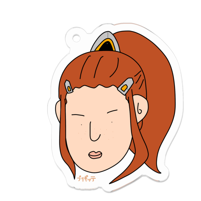 アクリルキーホルダー - 50 x 50 (mm)