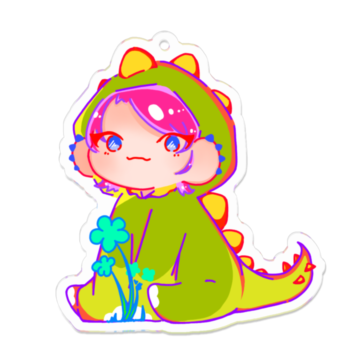 アクリルキーホルダー - 70 x 70 (mm)