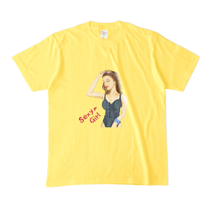 カラーTシャツ(濃色) - M - イエロー