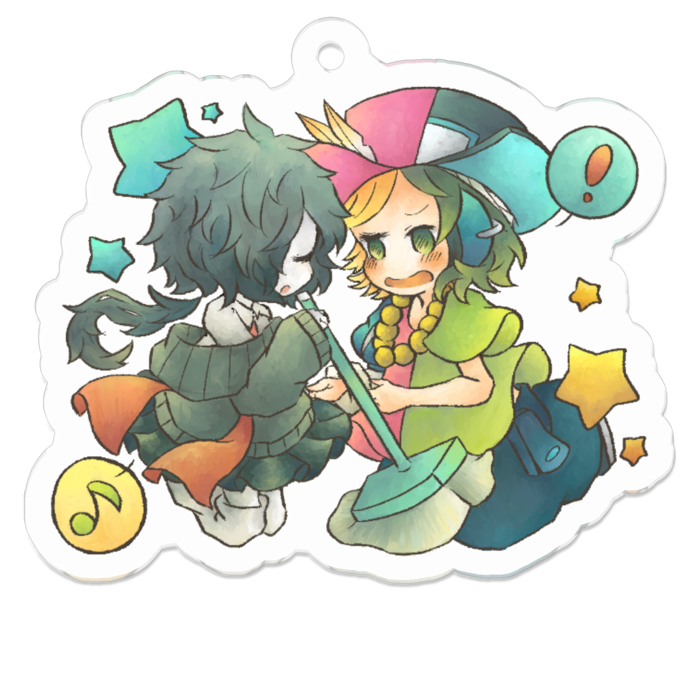 アクリルキーホルダー - 50 x 50 (mm)