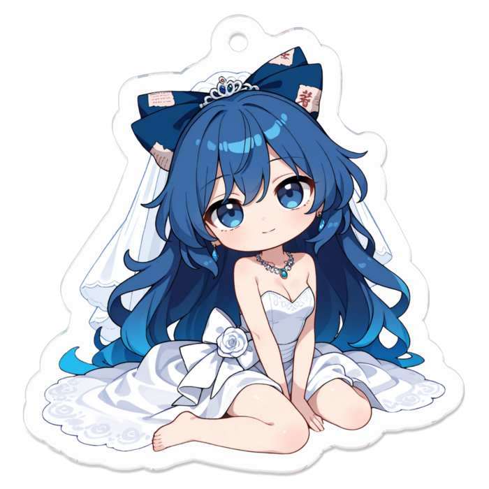 アクリルキーホルダー - 50 x 50 (mm)(キャラのみ)