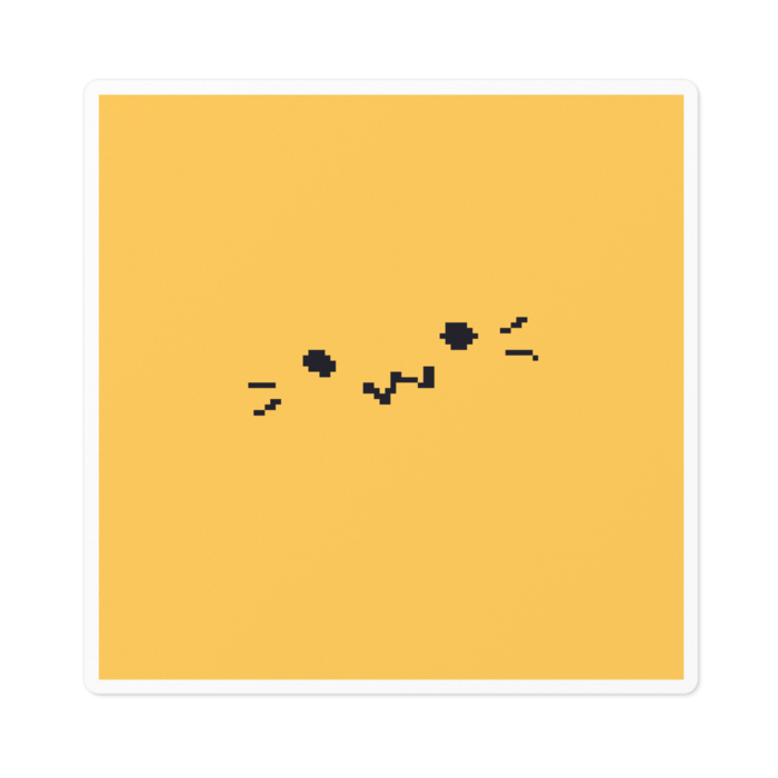 ステッカー - 100 x 100 (mm)