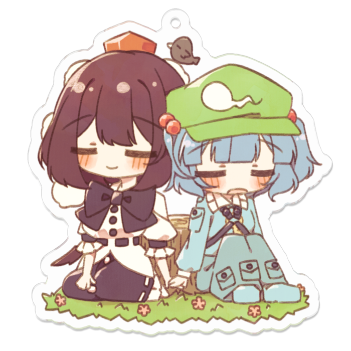 アクリルキーホルダー - 70 x 70 (mm)
