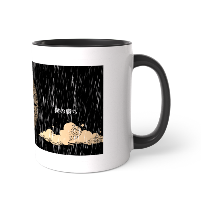 ツートンカラーマグカップ - 直径 8.2cm / 高さ 9.5cm