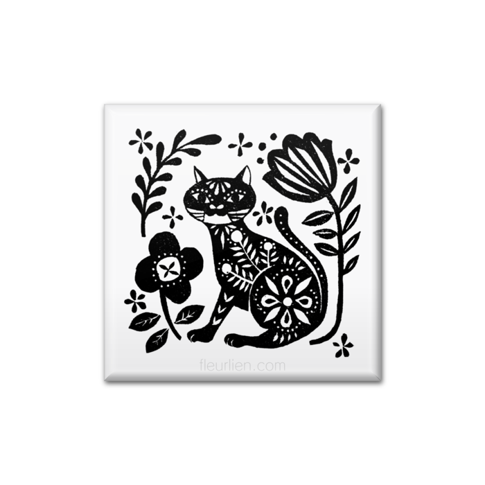 缶バッジ - 四角形40mm