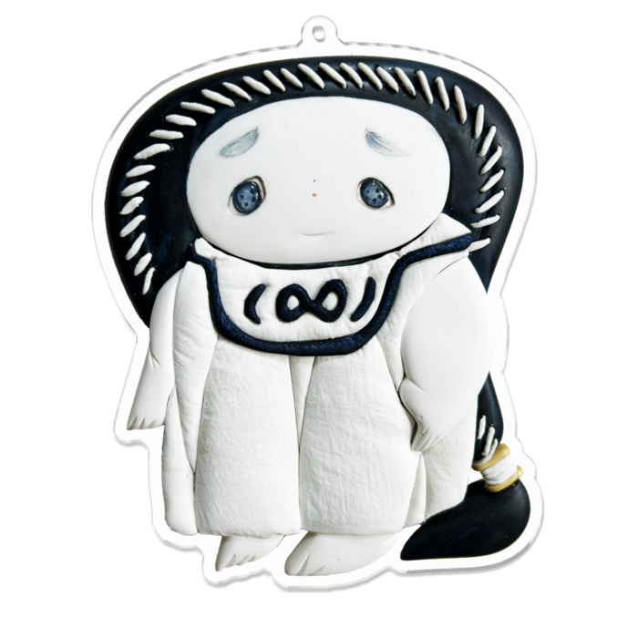 アクリルキーホルダー - 100 x 100 (mm)