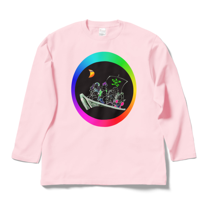 ロングスリーブTシャツ - L - ライトピンク