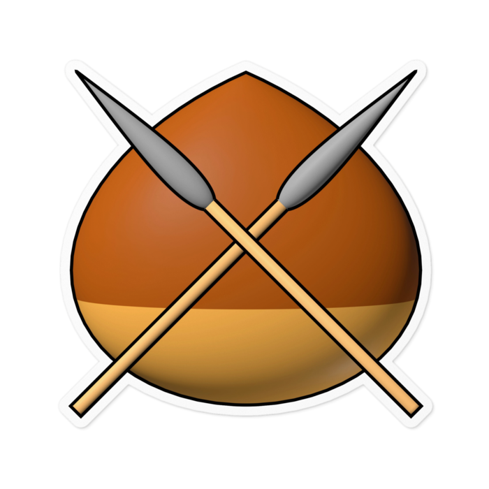 ステッカー - 100 x 100 (mm)