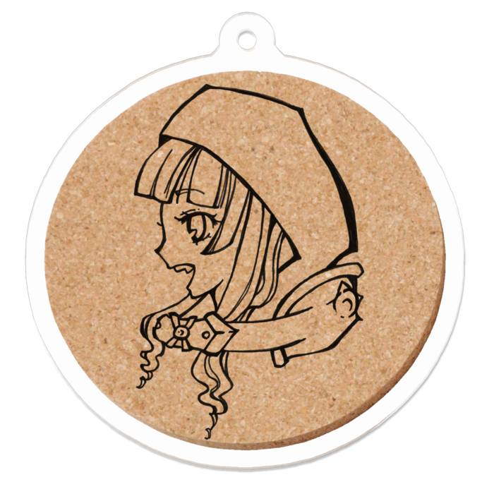 アクリルキーホルダー - 50 x 50 (mm)(1)
