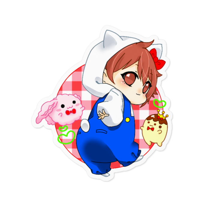 ステッカー - 100 x 100 (mm)