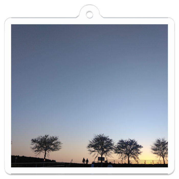 アクリルキーホルダー - 50 x 50 (mm)