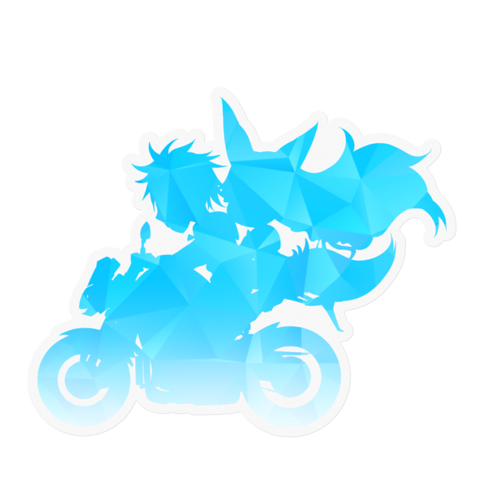 ステッカー - 100 x 100 (mm)