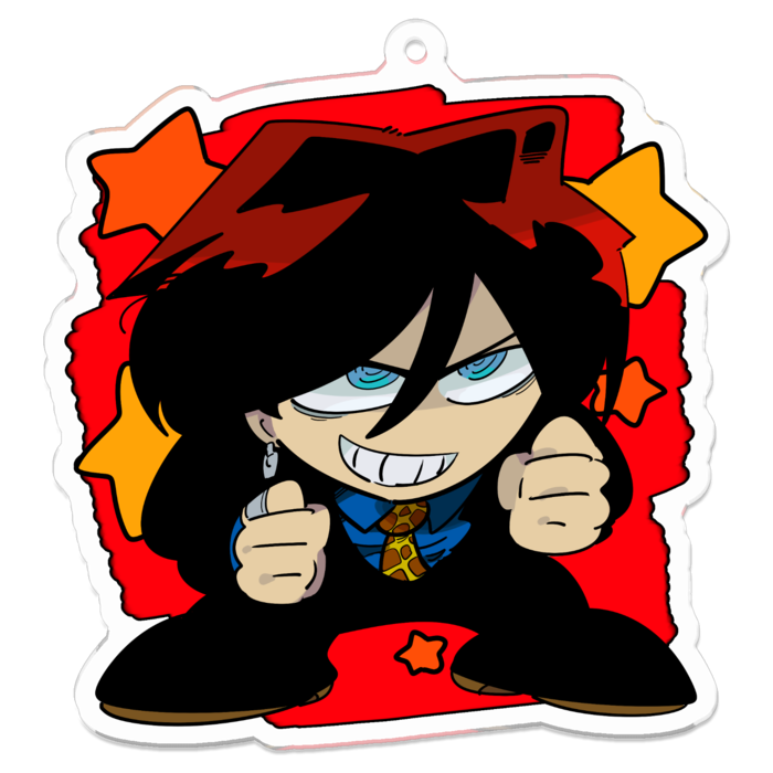 アクリルキーホルダー - 70 x 70 (mm)