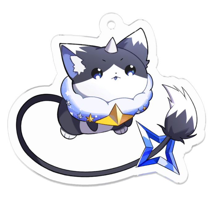 アクリルキーホルダー - 50 x 50 (mm)