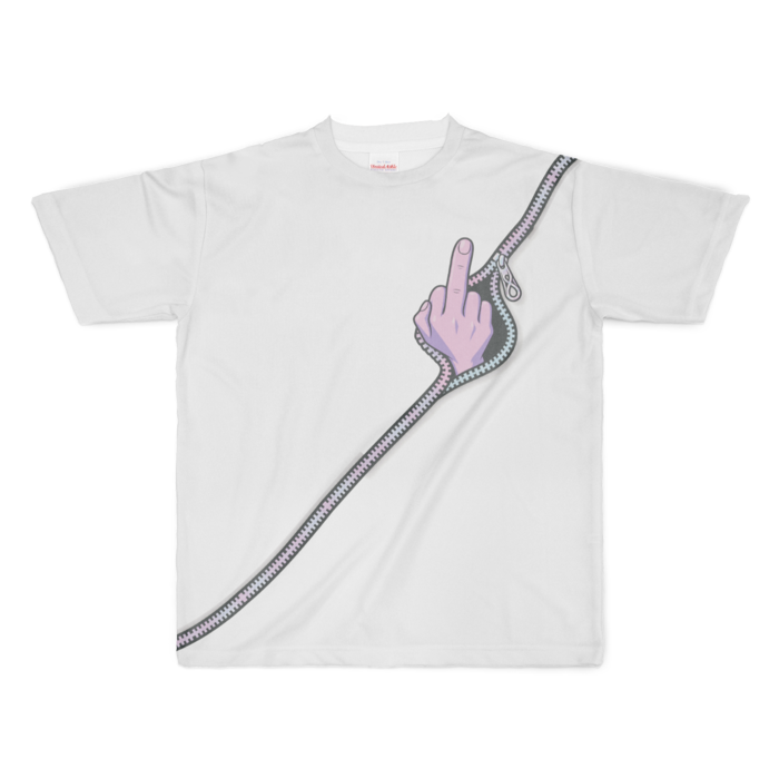 フルグラフィックTシャツ - XL - 両面印刷