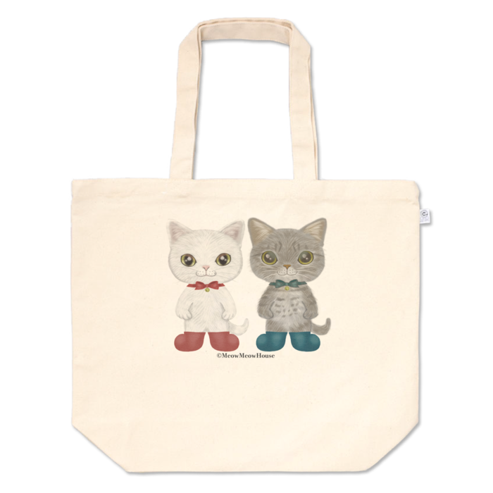 トートバッグ - L - プリント面積中