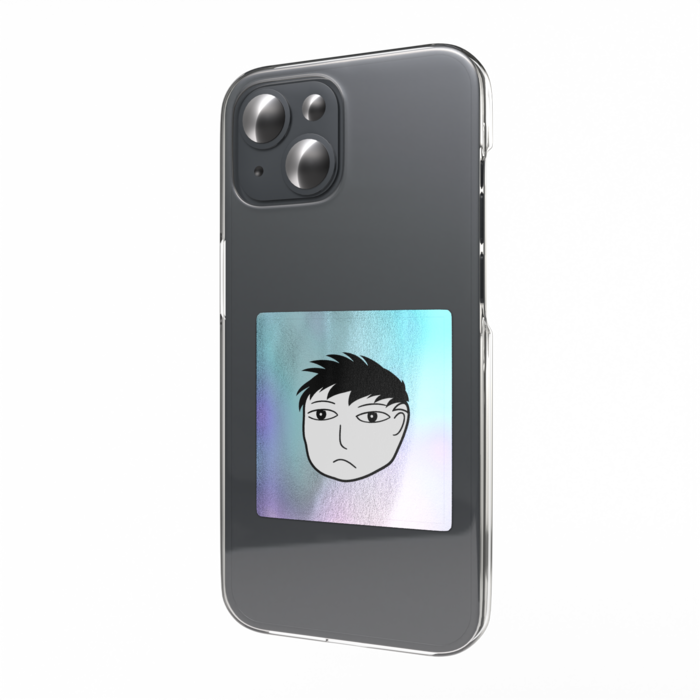 オーロラスマホステッカー - 縦