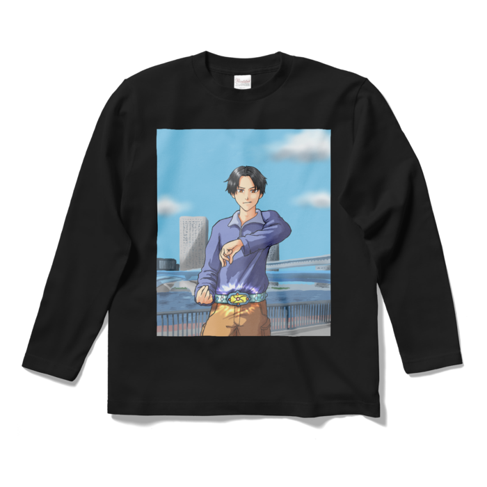 ロングスリーブTシャツ - S - ブラック