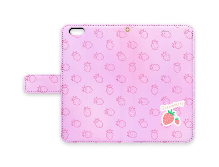 手帳型iPhoneケース - iPhone 6 Plus / 6s Plus - ストラップ穴 あり