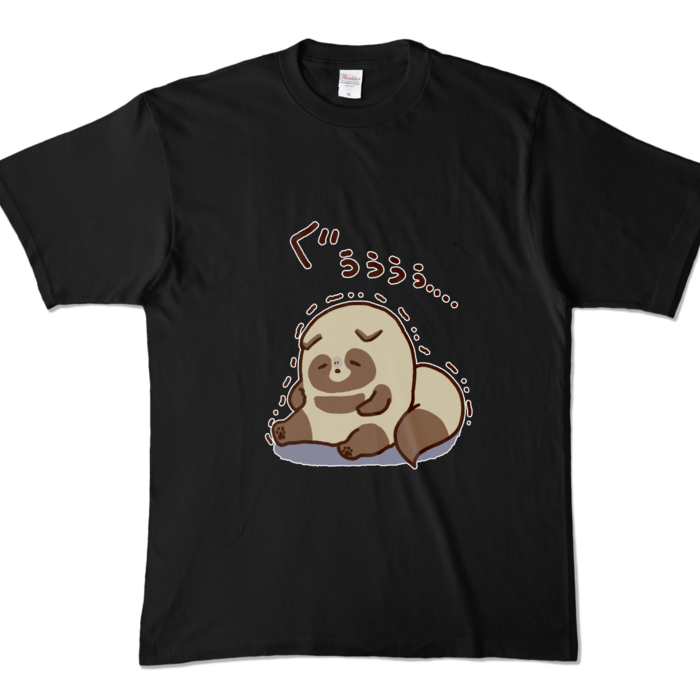 カラーTシャツ - XL - ブラック (濃色)