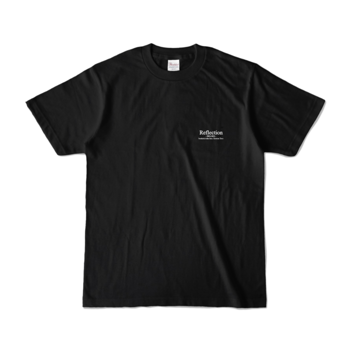 【Reflection】Tシャツ - S - ブラック (濃色)