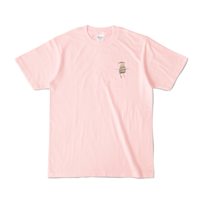カラーTシャツ - S - ライトピンク (淡色)