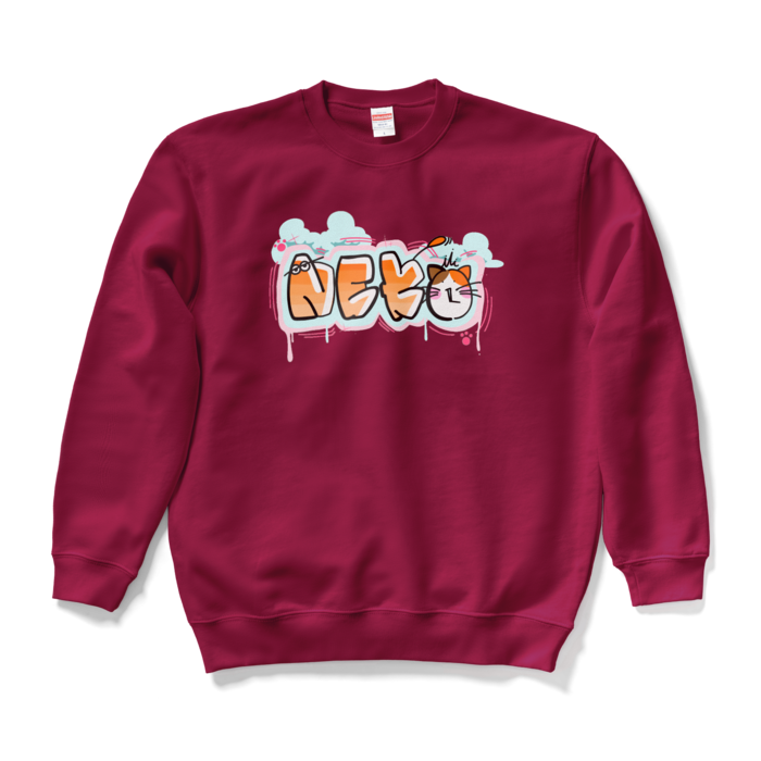 スウェット - L - バーガンディ