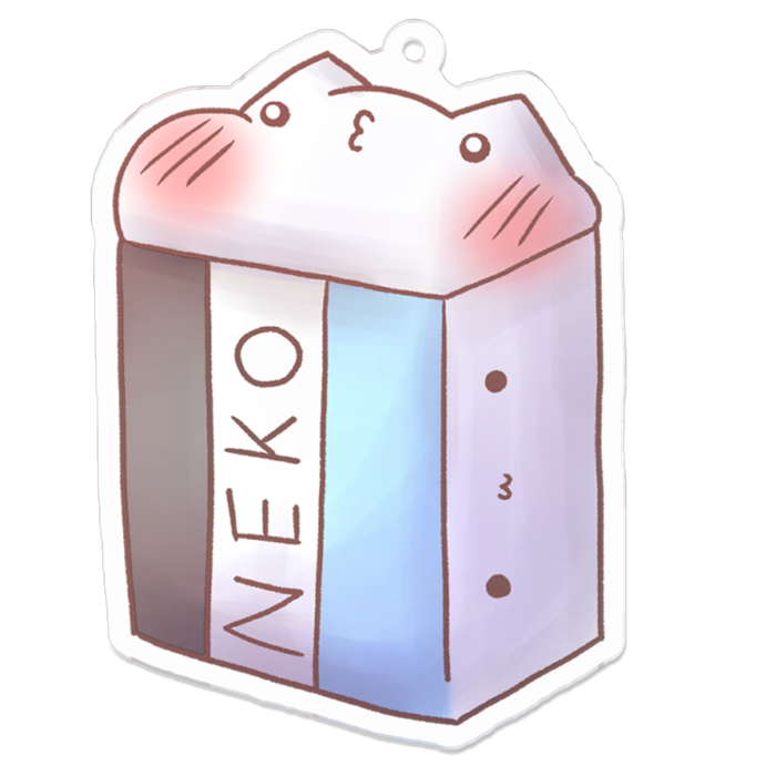 アクリルキーホルダー（コーティング） - 70 x 70 (mm)