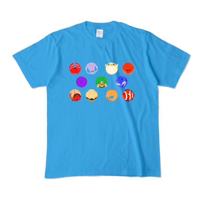 カラーTシャツ - M - ターコイズ (濃色)