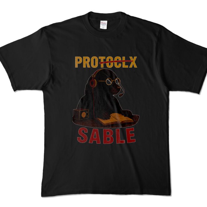 カラーTシャツ - XL - ブラック (濃色)