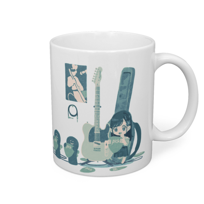 マグカップ - 直径 8 cm / 高さ 9.5 cm