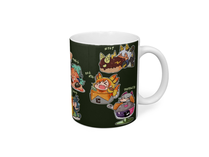 マグカップ - 直径 8 cm / 高さ 9.5 cm