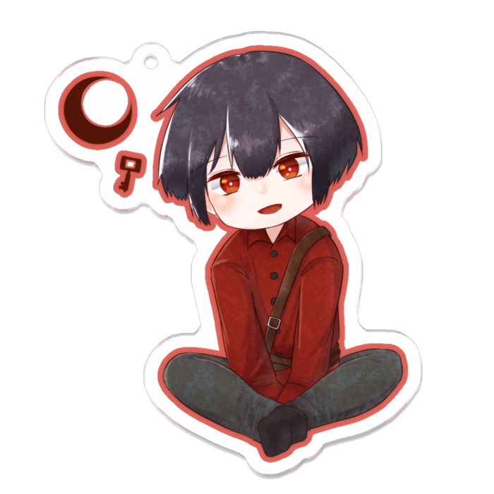 アクリルキーホルダー - 70 x 70 (mm)