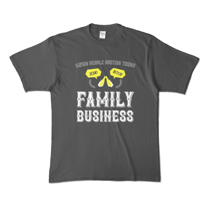 カラーTシャツ - XL - チャコール (濃色)